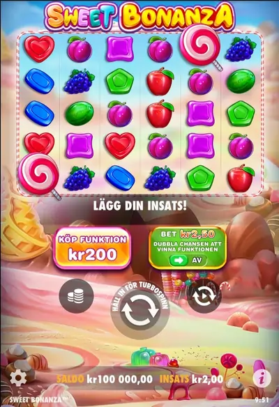 Sweet Bonanza slot at Rainbet Casino